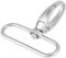 20 Stück Karabinerverschluss, drehbare Verschlüsse, Lanyard-Schnappverschluss, drehbare Karabinerhaken, Zinklegierung, Schlüsselanhänger, Haken, Schlüsselanhänger, drehbare Haken für Geldbörsen(38mm)