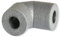 PE Rohrisolierung Bogen 90° Größe 48 mm / 25 mm