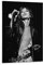 GKEVER Foto Auf Leinwand Mick Jagger Retro Schwarz-Weiß Stylec Poster und Wandkunst Moderne Familienschlafzimmer Dekor 30x50cm Kein Rahmen