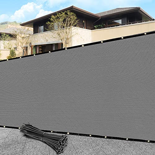 SHADEWIZ Privacy Fence Cover Heavy Duty with Zipper Tape for Deck, Patio, Backyard, Outdoor Pool, Porch, Railing - We Can Make Custom Sizes