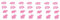 pig Schwein collection Sammlung (pig vinyl stickers pink)