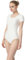 DANSHOW Ballett Trikot Damen Gymnastikanzug Kurzarm Ballettkleidung Tanz Trikotanzug Einfarbig Trikotanzug für Erwachsene(4027-07-L)