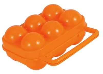 Healeved Lot De 3 Porte-plateaux De Rangement Couvercles Faciles À Transporter Pour Pique- Camping Extérieur Orange
