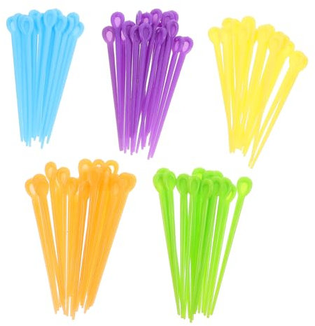 HAPINARY Para Permanente 2 Paquetes/180 Piezas Juego De Púas De Plástico Para Rulos De Pelo Accesorios De Peluquería Herramientas De Peinado Para Mujeres