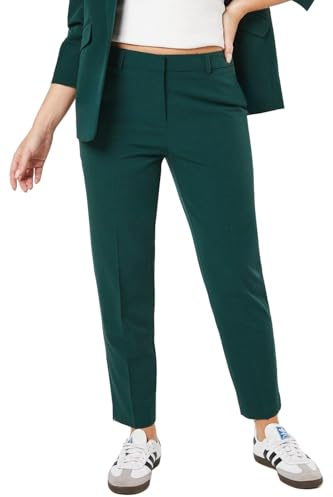 Dorothy Perkins Women’s Slim Leg Tailored Ankle Grazer Trousers