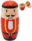 Csafyrt 5Pcs/Set Russian Nesting Dolls Set 5.5 Cute Nutcracker Nesting Dolls Wooden Nesting Dolls For Kids Traditional Matryoshka Dol