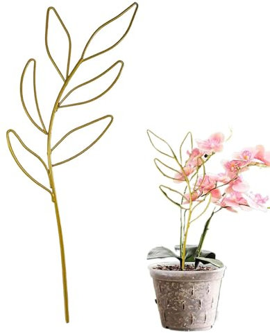 Kleines Pflanzenrankgitter | Rankhilfe für den Garten, Kletterpflanzen, Gartenbedarf, Kletterstütze, Zimmerpflanzenständer für Gemüse, Efeu, Zimmerpflanze, Ranke