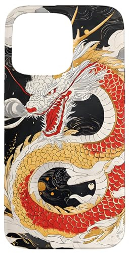 Japanese Dragon Case for iPhone 15 Pro Max