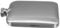 PRETYZOOM Fiaschetta Quadrata Fiaschetta Gigante Bottiglia Di Portatile Per Liquore Di Whisky Fiaschetta Per Liquore Al Vino Fiaschi Per Liquori Silver Acciaio Inossidabile