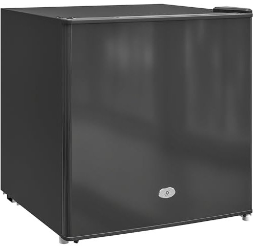 HOMCOM Minicongelador 35 L congelador cajón eléctrico independiente 45 W mini congelador mini frigorífico -14 a -24℃ Control de temperatura en 5 etapas 47 x 44,2 x 48,8 cm Negro