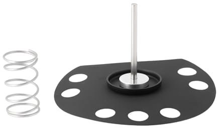 Briny River Pistone a membrana per pompa olio con molla 1120 649 3100 0000 997 0610 compatibile con Stihl 009 010 011 012