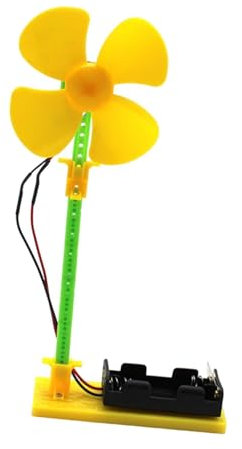 MERIGLARE DIY Electric Fan Assembly Kit, Birthday Gift, Unique And Sturdy Tech Gadget