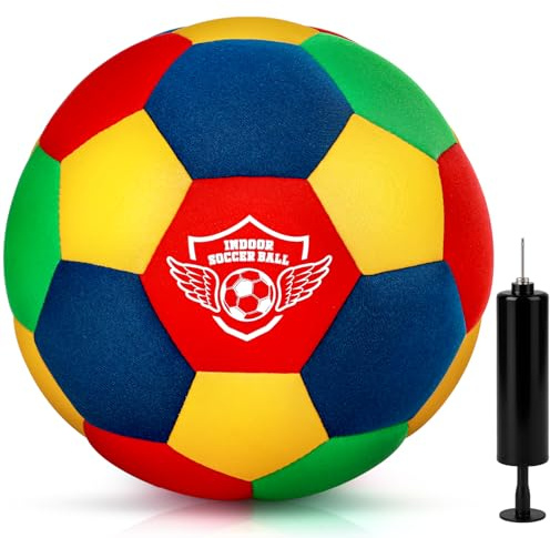Jofuni mjuk fotboll för hemmet hemma, träningsboll standardstorlek 4