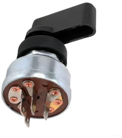 Palanca de interruptor de encendido 4 posiciones 4 terminales compatible con Miller para soldador 176606 217680 207110 reemplazo de plástico para máquinas de soldadura