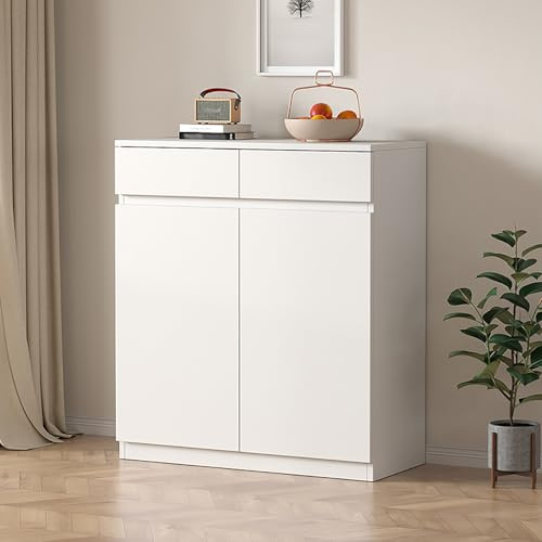 YCCYHQ Cache Radiateur, Cache-Radiateur pour Maison avec 2 Portes et 1 Tiroir, Meuble D'appoint, Consoles, Crédences pour Salon