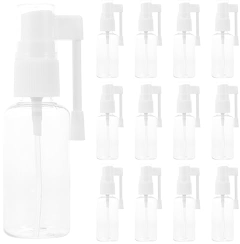 Healeved 20pièces Flacons Vaporisateurs Transparents de Voyage Rechargeables Atomiseurs de Parfum Mini Flacons de Voyage Vides pour Laque et Lotions