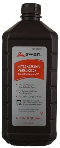 Hydrogen Peroxide Antiseptic Solution 16Oz
