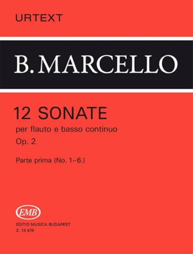 12 sonate per flauto e basso continuo 1 Op. 2 (Flute and Piano)