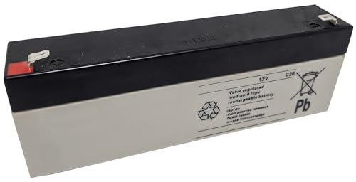 BatteryTrader® battery compatible with 12v 2ah 2.1ah 2.2ah 2.3ah alarm battery Sealed lead acid AGM VRLA