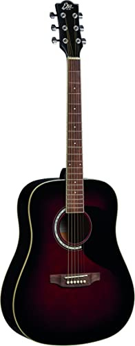 EKO GUITARS - RANGER 6 RED SUNBURST, Akustikgitarre der Serie Ranger, Farbe Red Sunburst