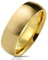 Bungsa 52 (16.6) goldener RING für Damen & Herren - Gold - Damenring aus EDELSTAHL matt - edler Edelstahlring geeignet als Verlobungsringe, Freundschaftsringe & Partnerringe