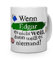 printplanet Tasse mit Namen Edgar - Layout: Wenn Edgar es Nicht weiß, dann weiß es niemand - Namenstasse, Kaffeebecher, Mug, Becher, Kaffee-Tasse - Farbe Weiß
