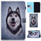 LMFULM® Case for Amazon Fire HD 8 2016/2017 / 2018 (8.0 Inch) PU Magnetic Leather Case Smart Cover with Auto Sleep/Wake Stand Case for Kindle Fire HD 8 Dog
