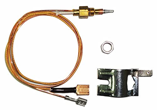 Alpes Inox Termocoppia di sicurezza bifilo attacco faston per piano cottura - Lunghezza 600 mm. - H6906 - Prodotto originale
