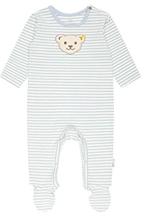Steiff Unisex Baby Basic Und Kleinkind-Schlafanzüge, Celestial Blue, 62 EU