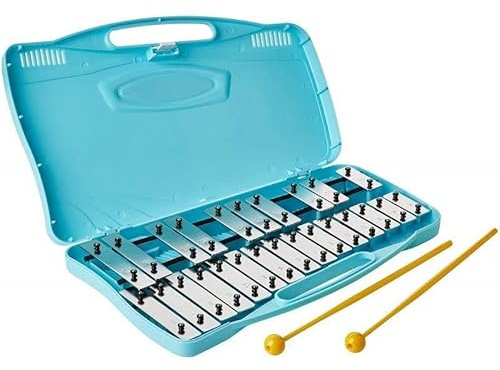 Metallofono glockenspiel xilofono 25 note 2 ottave Angel AG-25N2