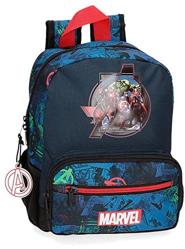 Marvel Avengers The Avengers On The Warpath Vorschulrucksack, Polyester, 6,44 l, Blau, 23 x 28 x 10 cm