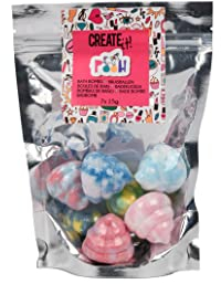 CREATE IT Badebomben, Einhornhaufen, für Kinder ab 6 Jahren, 7 Stück, 84418