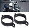 YnGia Motorcycle Turn Signal Light Bracket, 2PCS Universal 52-60mm Turn Signal Indicator Holder Fork Clamps Mount Bracket