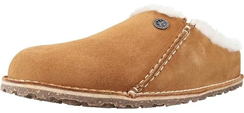 Birkenstock Damen Zermatt Standard Filz Hausschuhe mit offenem Absatz, Mink N, 40 EU Étroit