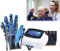 Stroke Hand Splint Assistive Handschuhe Beschützer Exoskelett Manuelles Training mit Einzelfingertraining und Spiegelmodus,Right-XS