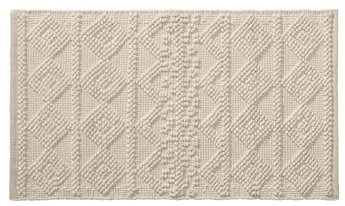 casa NOVA Badematte - Beige - Baumwolle - 70 x 120 cm