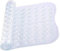 Ameha Shower Bath Mat Non Slip Anti Mould - Clear 100x40cm Bathroom Mats with Strong Suction Cups Grip and Drain Holes Shower Mats Machine Washable Rubber Bath Mats
