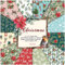 CEHJZQRPL Scrapbooking Papierblock, Weihnachts-Papierblock, 15,2 x 15,2 cm, 48 Blatt, Weihnachtsdrucke, Karton, einseitig, Papier mit Blumenmuster, Urlaubs-Scrapbooking-Zubehör-Set, Blau