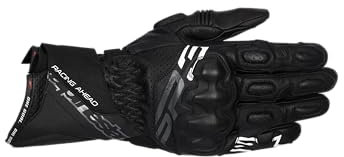 Alpinestars SP-3 Black Leder Motorrad Handschuhe, S