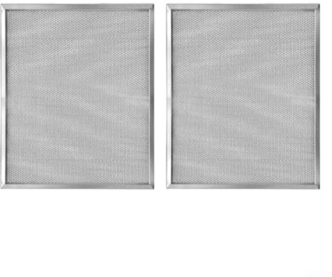 Dunstabzugshaube Filter Herd 2 Stück Metallfettfilter für Dunstabzugshaube 288 x 362 mm Silber für Dunstabzugshaube Dunstabzugshaube Dunstabzugshaube