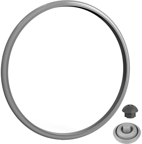 Dichtung für Schnellkochtopf 22 cm für WMF Perfect Perfect Plus Perfect Pro Perfect‑Ultra Silit Sicomatic Schnellkochtopf, Silikon Dichtungsring für 3L 4,5L 6,5L 8,5L Druckkochtopf