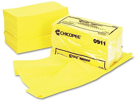 Chix 0911 Masslinn Dust Cloths- 24 x 24- Yellow- 50/Bag- 2/Carton