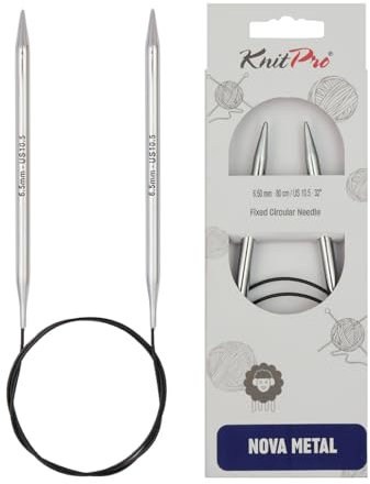 KnitPro Nova Fixed Circular Needles 16 (40cm) | 6.50mm