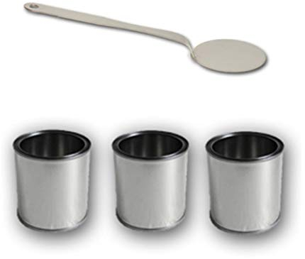 Deka Interieurbouw Zubehör-Set für Bio Ethanol/Gel Brennstoffdosen 0,25L + Deckel + Flammenlöscher