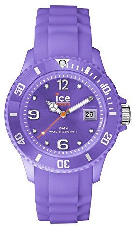 ICE-Watch - Ice-Forever Trendy - Light Purple - Unisex - Montre Mixte Quartz Analogique - Cadran Violet - Bracelet Silicone Violet - SI.LPE.U.S.14