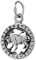 NKlaus 925 Sterlingsilber Kettenanhänger Horoskop Sternzeichen Stier Zodiak 6318