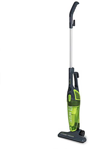 Cecotec Conga DUO Stick EASY 9793789050069 Cecotec Conga Duostick Easy - Aspirador vertical 2 en 1 (escoba y de mano sin bolsas, 8000W, Filtro HEPA) color negro y verde, 800W, Negro y Verde