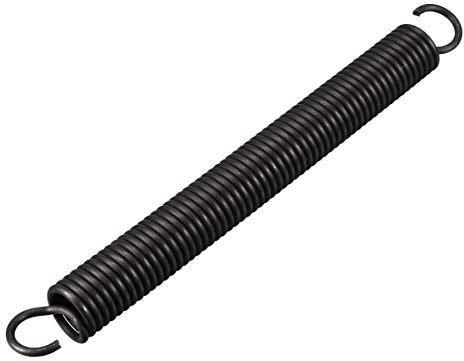 sourcing map Ressort de Traction Ressort de Tension Ressorts d'Extension 2.5mm Fil Dia, 18mm OD, 180mm Libre Longueur Ressort Acier Petit Double Crochet