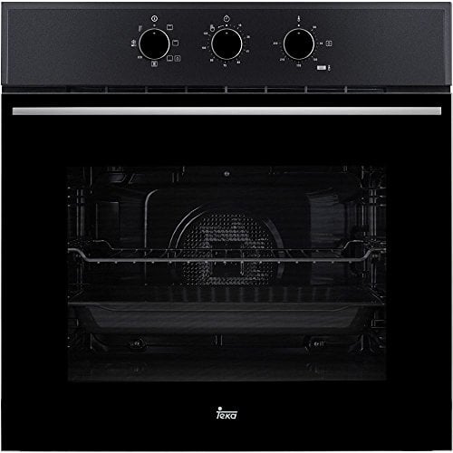 Teka HSB 610 - Horno Multifunción de 60 cm, 6 Funciones de Cocinado, Sistema de Limpieza HydroCleanECO, 5 Alturas de Cocinado, Ventilación Dinámica, Color Negro