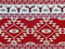Stoffeldorado - Meterware Dekostoff, Jacquard Hirsch Ethno Design, 280 cm Breite